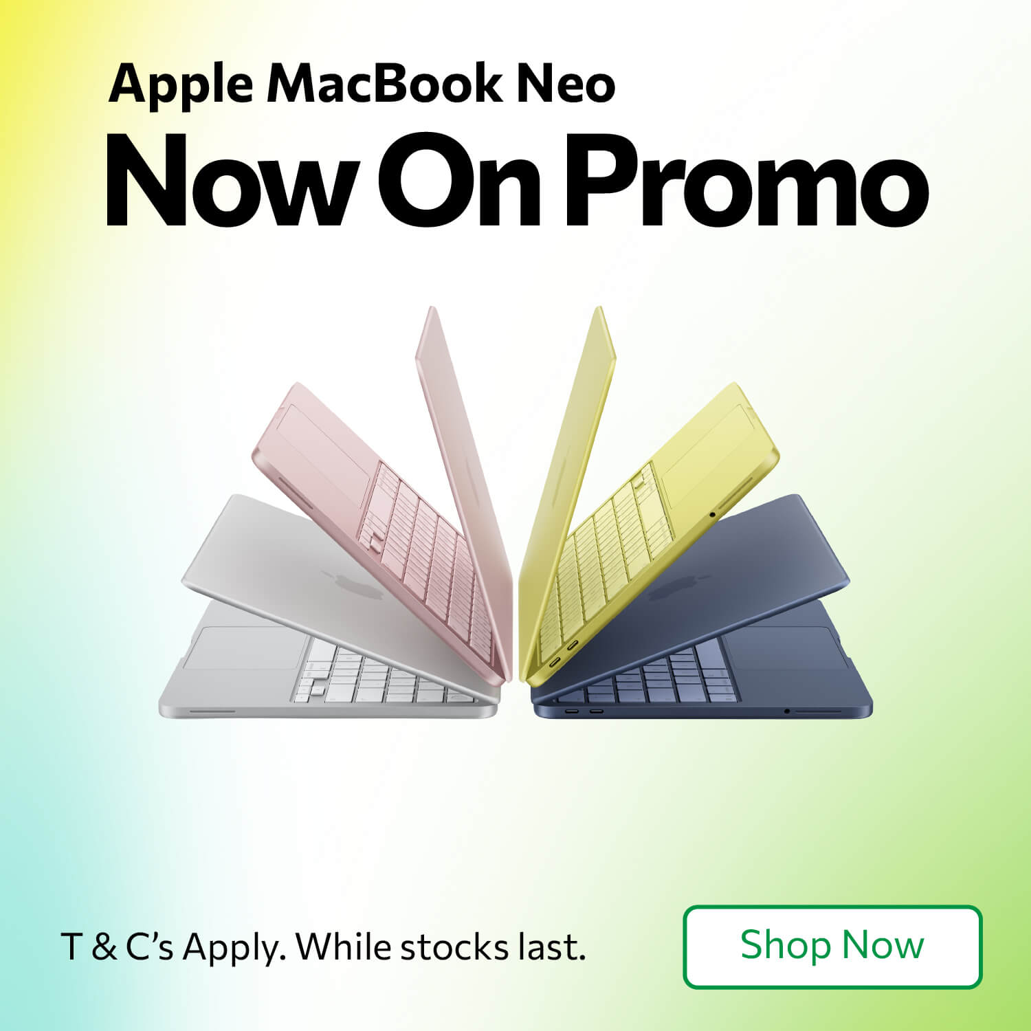 Waltons MacBook Neo Promotion