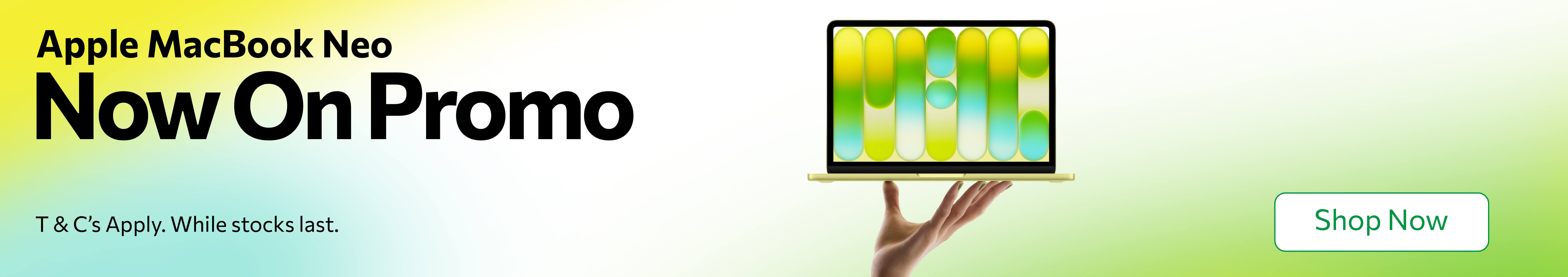 Apple MacBook Neo Promotion