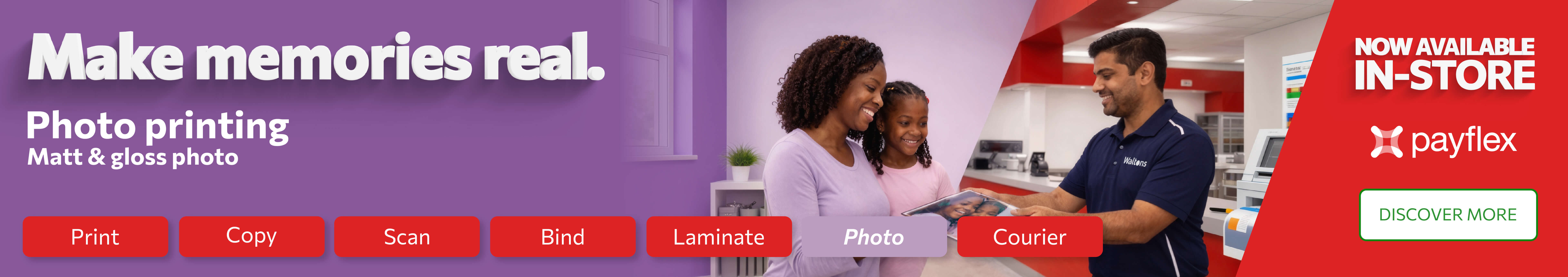 Waltons Photo Printing Services