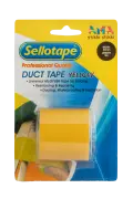 SELLOTAPE Duct Tape 48mm x 5m Bookbinding SA5850 - Yellow image