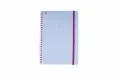 NB Soft Spiral Bound A5 Notebook Solid Colour (Each) - Purple image