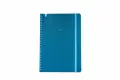 NB Soft Spiral Bound A5 Notebook Solid Colour (Each) - Navy Blue image