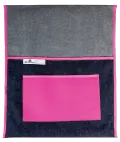 Trefoil Denim Chairbag 44CM - Pink image