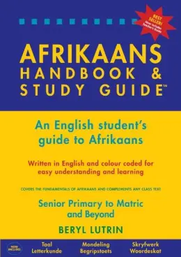 Afrikaans Handbook & Study Guide ISBN 9780620325844 Berlut Publishers