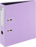 A4 Polypropylene Lever Arch File Pastel - Lavender image