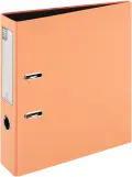 A4 Polypropylene Lever Arch File Pastel - Apricot image