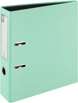 A4 Polypropylene Lever Arch File Pastel - Pastel Aquamarine
