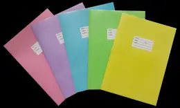 EEZY Cover A4 Pre-cut - Pastel (Pk5)