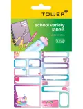 Tower School Variety Name Labels Unicorn Theme Pack 100 - Unicorn image