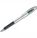 PENTEL Rubber Grip Ballpen BK101M - Black image