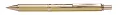 Pentel EnerGel Sterling Rollerball 0.7 Nib Black Ink BL407 - Gold BL407X-AGB image