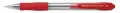 Pilot retractable ballpoint pen super grip oil based ink 1.0mm BL-G2-10R (Per 1) - Red image