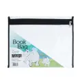 Meeco PVC Book Bag with Zip - Black image