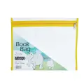 Meeco PVC Book Bag with Zip - Yellow image