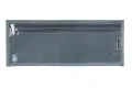 Waltons Primeline Clear Front Colored 33cm Pencil Bag (Each) - Grey image