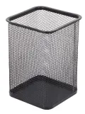 Kenzel waste paper bins wire mesh round DLD01-159-8 (Per 1) - Black image