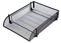 Wire Mesh Stackable Letter Tray DLD01  - Black image