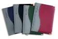 A4 PAGE-A-DAY DELUXE TWO TONE - S-STITCH / PADDED / CORNERS - Burgundy image