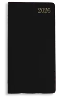 SAD3 WEEK-TO-VIEW SLIMLINE - VINYL / PADDED   - Black image