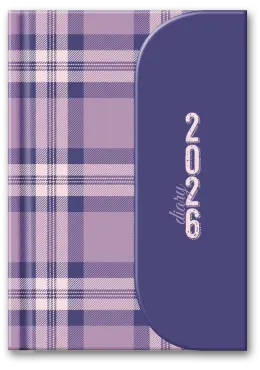 A5 PAGE-A-DAY - PRINTED CASELINING - GLOSS LAMINATED / MAGNETIC FLAP