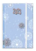 SAD A5 Page-A-Day Printed Caselining Laminated & Elastic Band 433391 - Dandelions image
