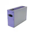 OPTIPLAN Plastic Container A4 325mm Flat Packed (Pack 5) - Mauve image