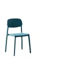 Todd 4 Legged Polypropylene Chair (Each) - Blue image