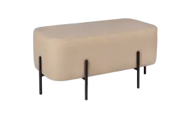 Blok Ottoman - Black Frame Only - Com (1.5M) - 900 (W) x 450 (D) x 450 (H)