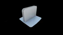 Disc Screen Feet - White