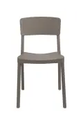 Paris PP  Indoor and Outdoor Chair -UV Stabilised - Taupe image
