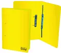 Croxley accessible file foolscap size with spring clip bright colours JD1111/ACF1111 (Per 1) - Yellow image