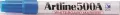 Artline 500 Whiteboard Marker, Erasable Ink - Blue image