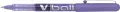 Pilot v-ball capped fine rollerball pen liquid gel ink 0.5mm BL-VB-5 (Per 1) - Violet image