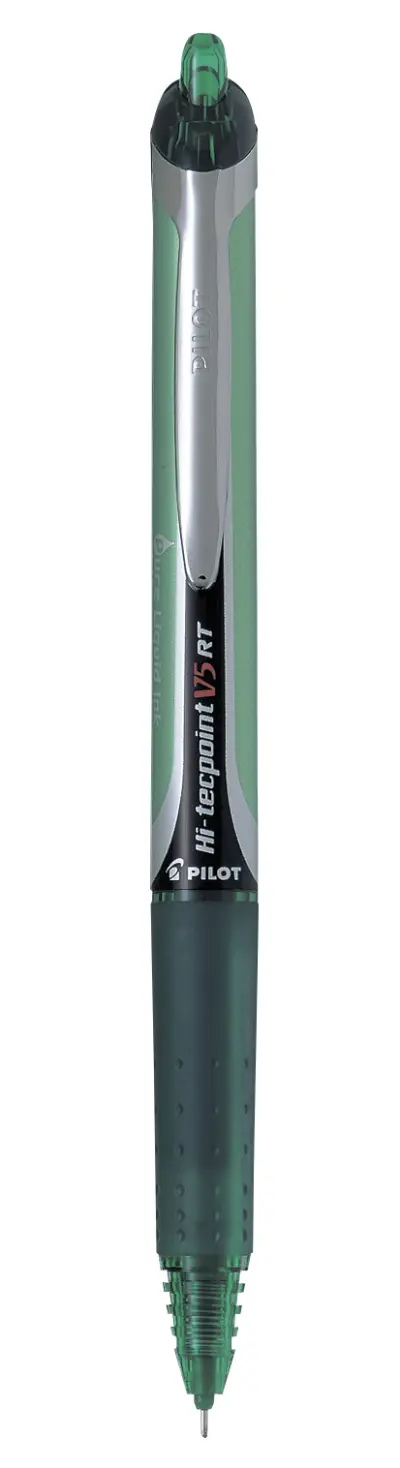 pilot-retractable-rollerball-pen-green.jpg