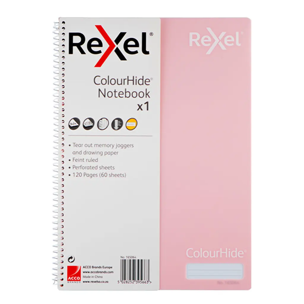 rexel-colourhide-a5-notebookpastelspiral-bound-200-pages-notebook-feint-ruled-perforated-sheets-removeable-bookmark-pastel-pink.jpg