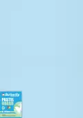 Butterfly Pastel Board 160gsm A2 BRD500 (Pack 5) - Blue image