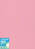 Butterfly Pastel Board 160gsm A2 BRD500 (Pack 5) - Pink image