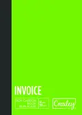 Croxley duplicate carbon book printed A5 100pg JD22 (Per 1) - B-Invoice image