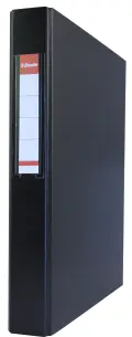 Esselte polypropylene 2D ringbinder A4 25mm RGB144 (Per 1) - Black image
