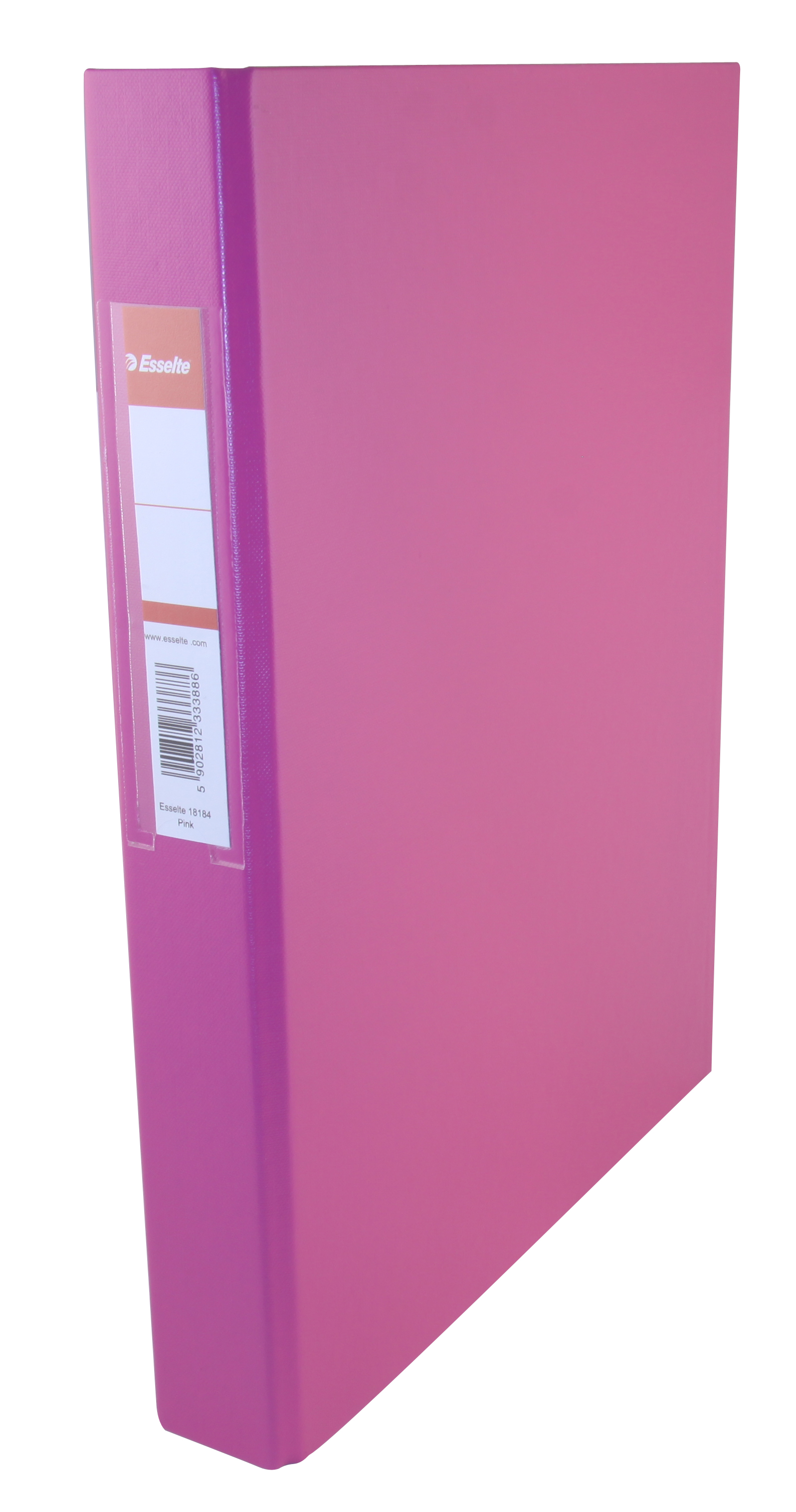 Esselte polypropylene 2D ringbinder A4 25mm RGB144 (Per 1) Pink Waltons