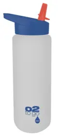 O2 Stainless Steel Single Wall 700ml Bottle O2SS750NEW - Grey image
