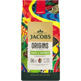 Jacobs Origins Brazil & Colombia Beans 1kg 4091283