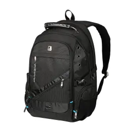 Volkano G-Unit Backpack 6inch/6 Compartment VK7027-BKGR - Black/Grey VK-7027-BKGR