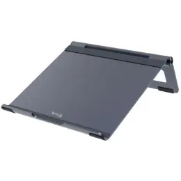 Snug Folable Laptop Stand with Anti Slip Silicone Pad