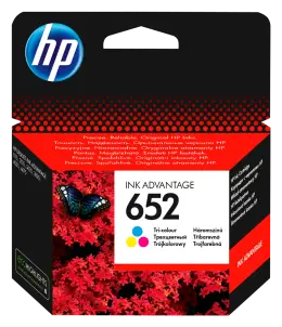 HP 652 Tri-Colour Ink Advantage Cartridge F6V24AE
