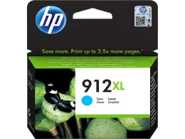 HP 912XL Ink High Yield Cyan 825 Page Yield 3YL81AE