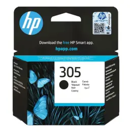HP 305 Black Original Ink 3YM61AE