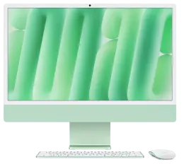 24-INCH IMAC WITH RETINA 4.5K DISPLAY: APPLE M4 CHIP WITH 8‑CORE CPU AND 8‑CORE GPU, 16GB, 256GB SSD - Green