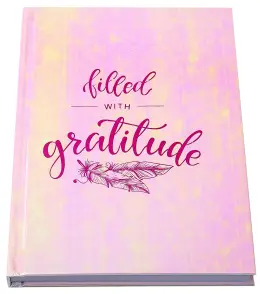Kenzel A5 Pearl Book Bound 96 Sheets Gratitude IBA5200 (Each)