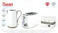 Swan Breakfast Pack ( Includes Cordless Kettle, 2 Slice Toaster & Egg Boiler) SWTP1 - White image